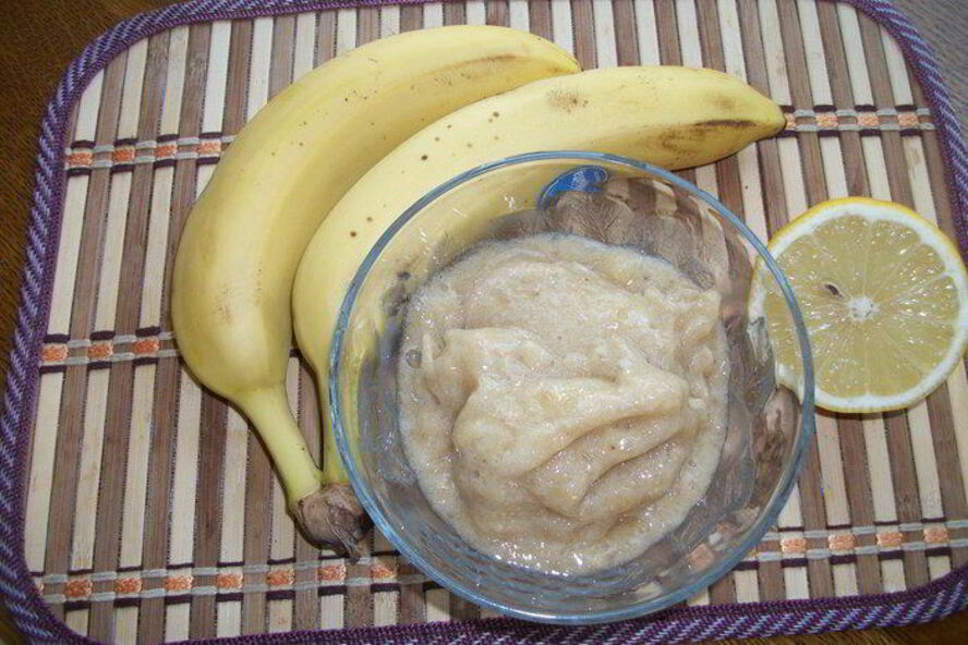 Рецепт бананового сорбета