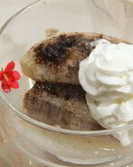 Быстрый банановый десерт