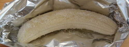 быстрый банановый десерт. Шаг 2