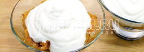 десерт из апельсинов с взбитыми сливками. Шаг 10