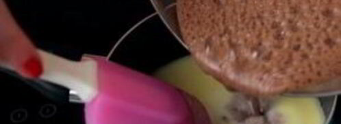 десерт земля с червяками. Шаг 4