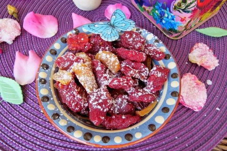 Рецепт десертных вяленых томатов