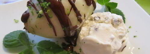 груши с шоколадным соусом. Шаг 3