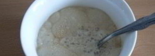 клубничный бисквитный пудинг. Шаг 2