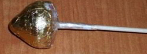 букет из конфет для девочки. Шаг 4