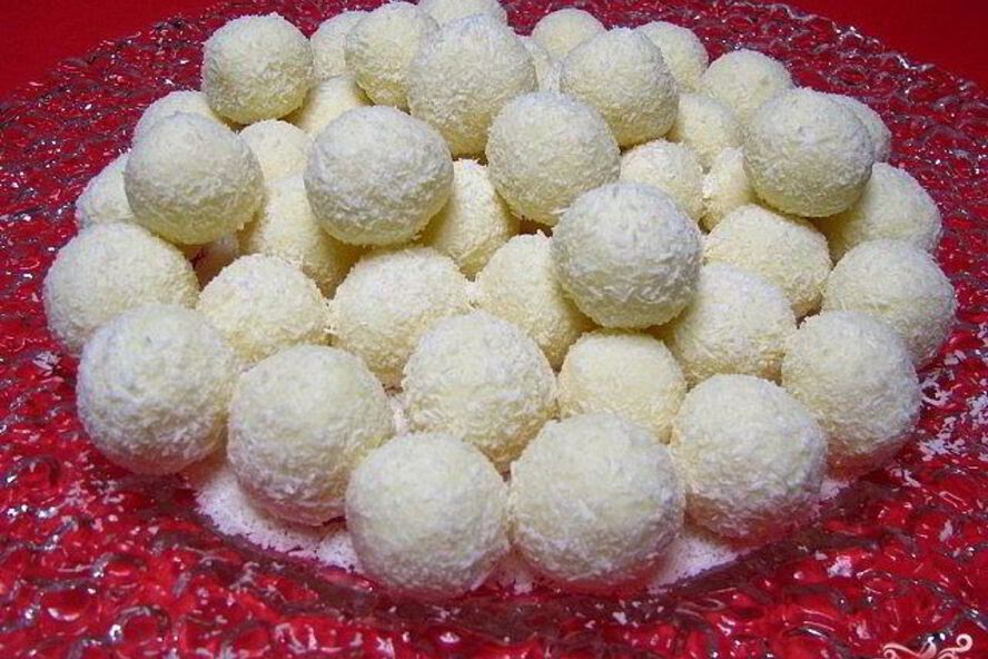 Рецепт кокосовых конфеток