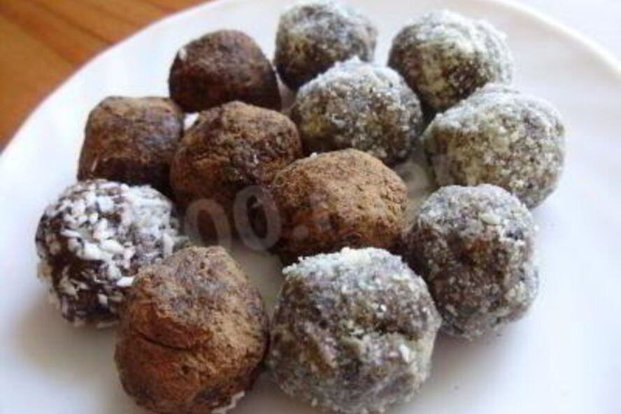 Рецепт конфеток для сыроедов