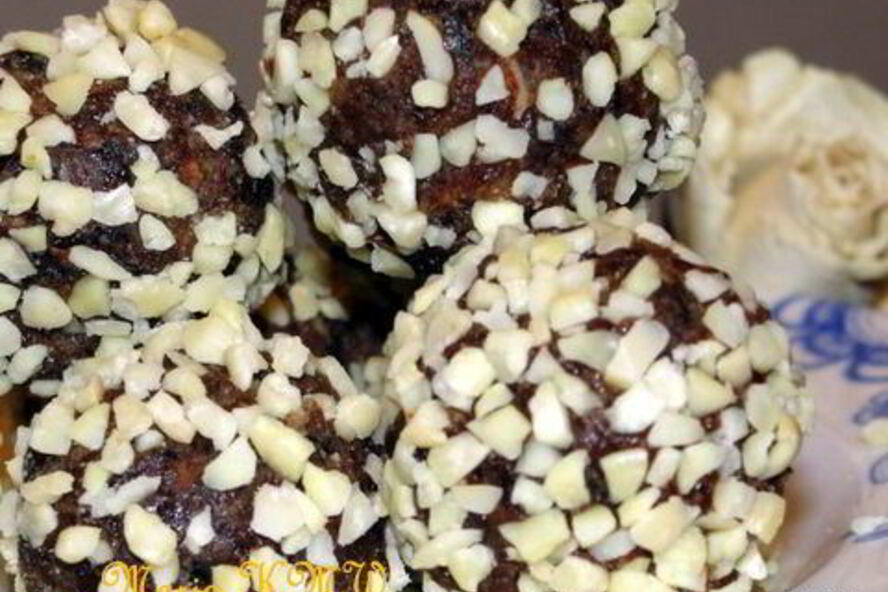 Рецепт конфеток из чернослива полезные шарики