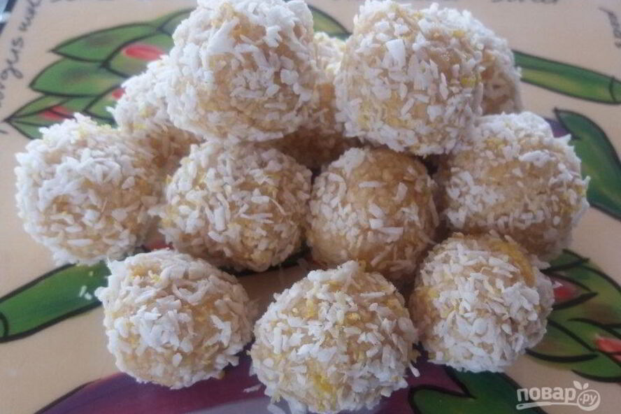 Рецепт конфет из творога