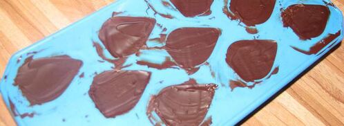 конфеты клубника в шоколаде. Шаг 7