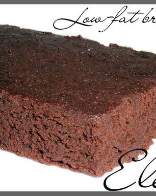 Конфеты Low-fat brownies в микроволновке