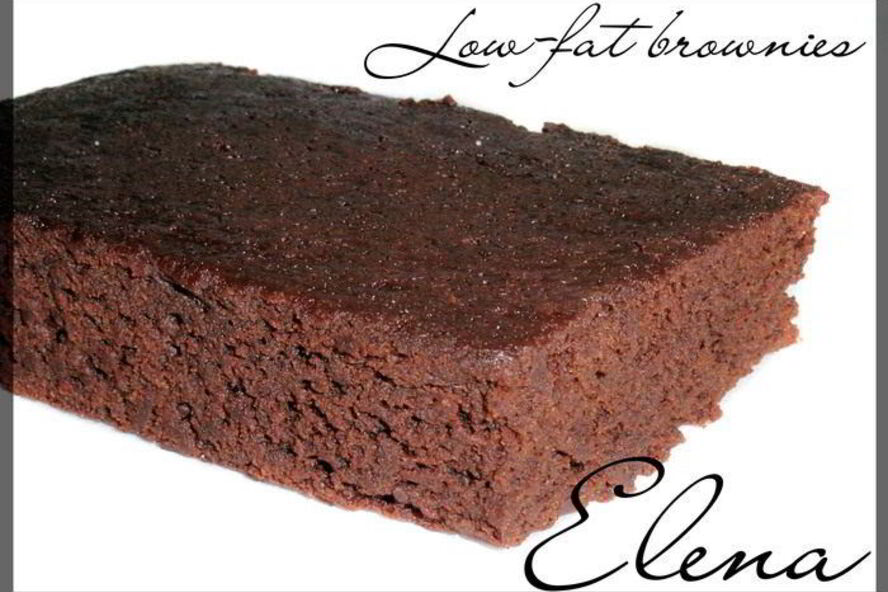 Рецепт конфет low-fat brownies в микроволновке