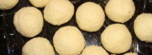 конфеты снежок. Шаг 2