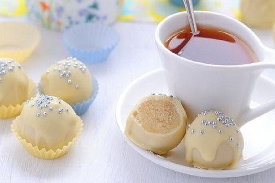 Рецепт миндальных конфет в белом шоколаде