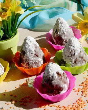 Полезные конфеты из чечевицы