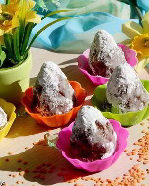 Полезные конфеты из чечевицы