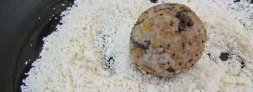 постные конфеты из пшена. Шаг 8