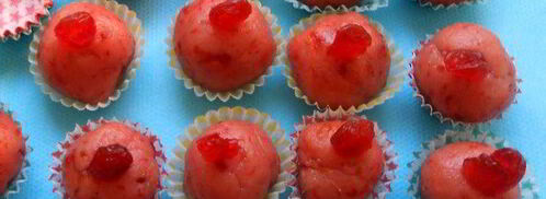 розовые марципановые конфеты. Шаг 6