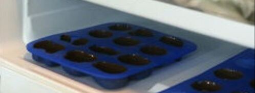 шоколадные конфеты с йогуртовым мороженым. Шаг 6