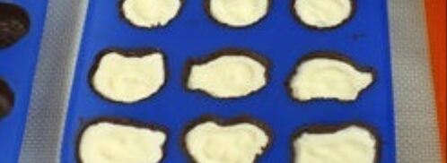 шоколадные конфеты с йогуртовым мороженым. Шаг 7