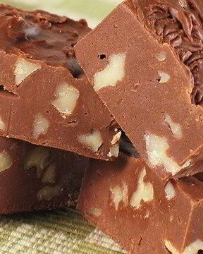 Шоколадные конфеты с орехами