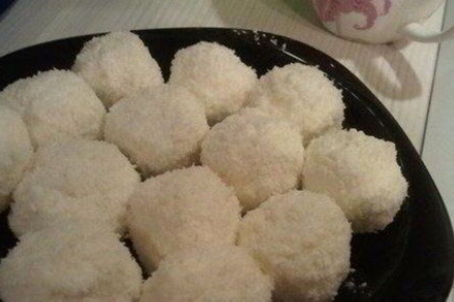 Рецепт творожных конфет с начинкой