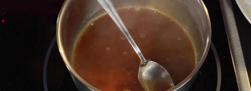 утиная грудка с грушей в портвейне и конфетой из фуа-гра. Шаг 5