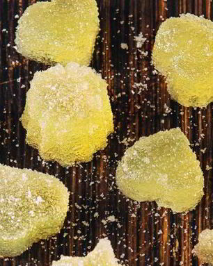 Желейные конфеты из дыни