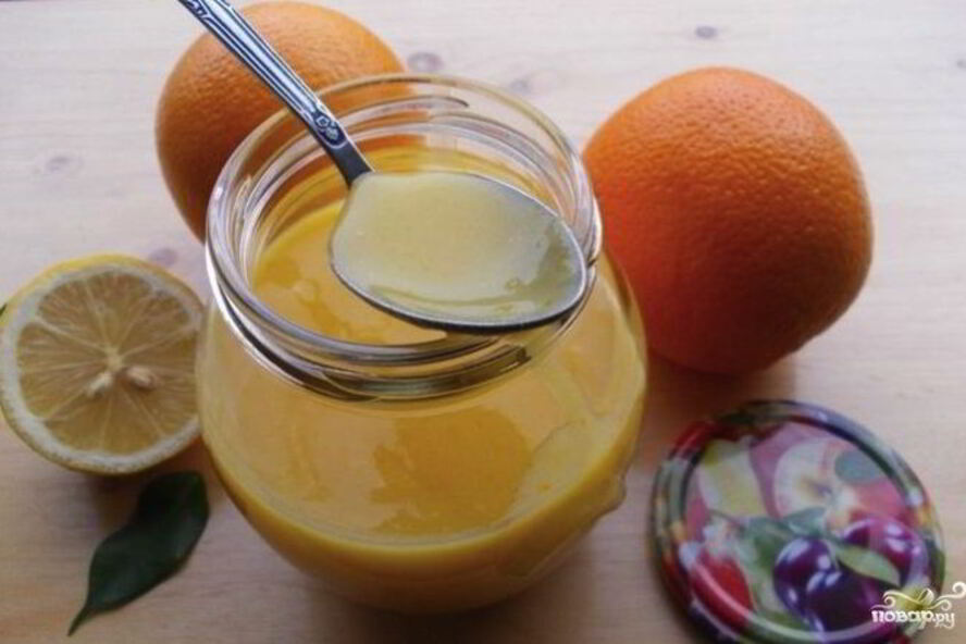 Рецепт апельсинового курда