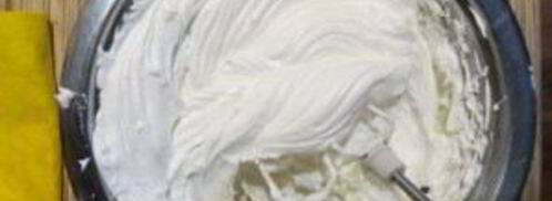 белковый заварной крем. Шаг 3