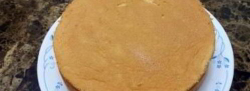 бисквит с белковым кремом. Шаг 7