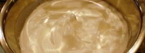 бисквит с белковым кремом. Шаг 9