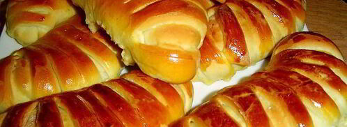 булочки с заварным кремом. Шаг 12