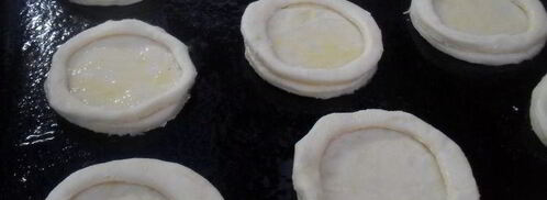 гнездышки с творожным кремом. Шаг 2