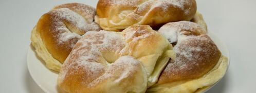 испанские булочки с заварным кремом. Шаг 5