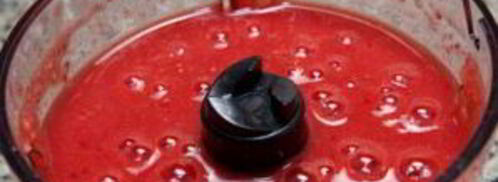 клубничный крем для торта. Шаг 2