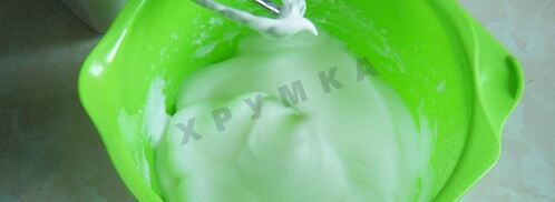 крем для вафельных трубочек. Шаг 3