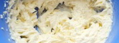 крем из творожного сыра. Шаг 4