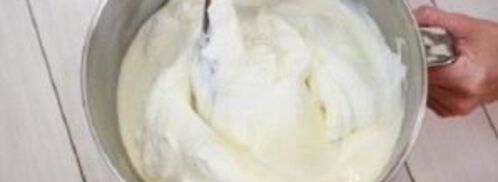 крем сгущенка со сметаной. Шаг 4