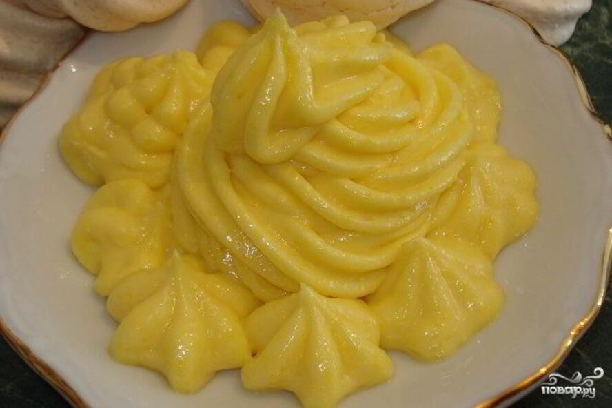 Рецепт крема сливочного заварного