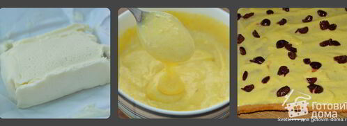 рулет с лимонным кремом и ягодами. Шаг 4