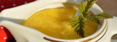 рулет с лимонным кремом и ягодами. Шаг 6