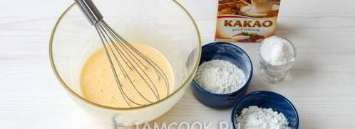 шоколадный заварной крем. Шаг 6