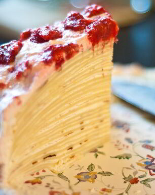 Сметанный крем для блинного торта