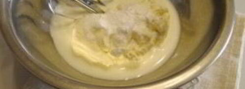 сырный крем для торта. Шаг 2