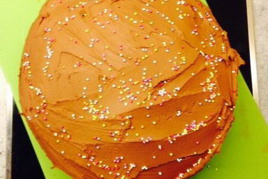 Рецепт торта с шоколадно-сметанным кремом