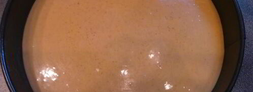 тыквенный чизкейк с заварным апельсиновым кремом. Шаг 6