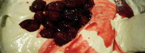 вишневое крем-брюле с вишнями. Шаг 8