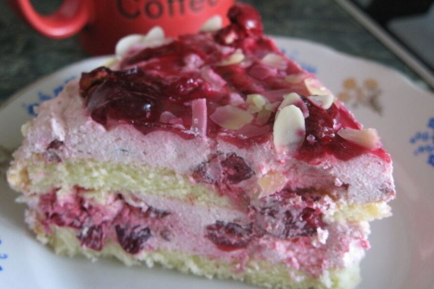 Рецепт вишневого крема для торта