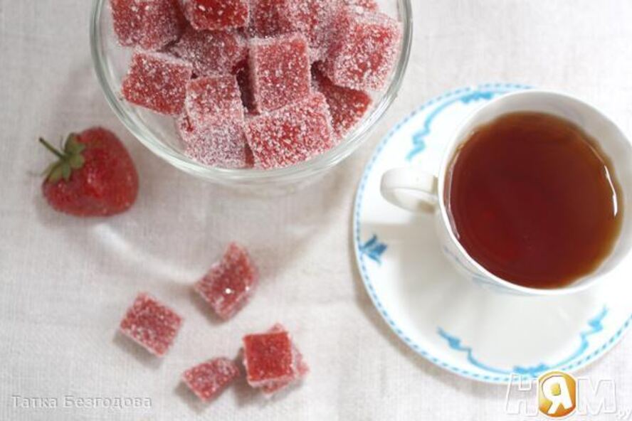 Рецепт клубничного мармелада